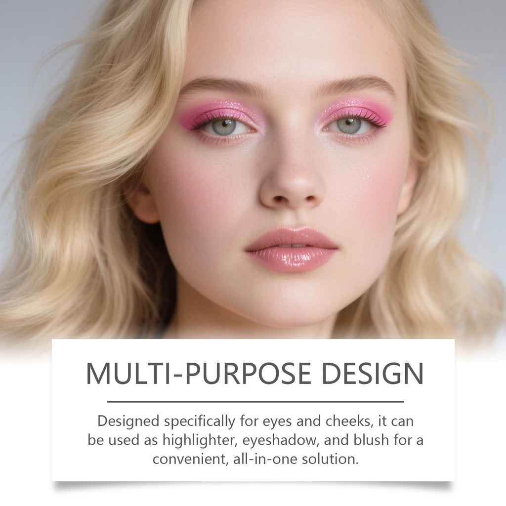High-gloss Natural Makeup Diamond Texture A Plate Of Multi-purpose Daily Portable-eye Cheek Makeup