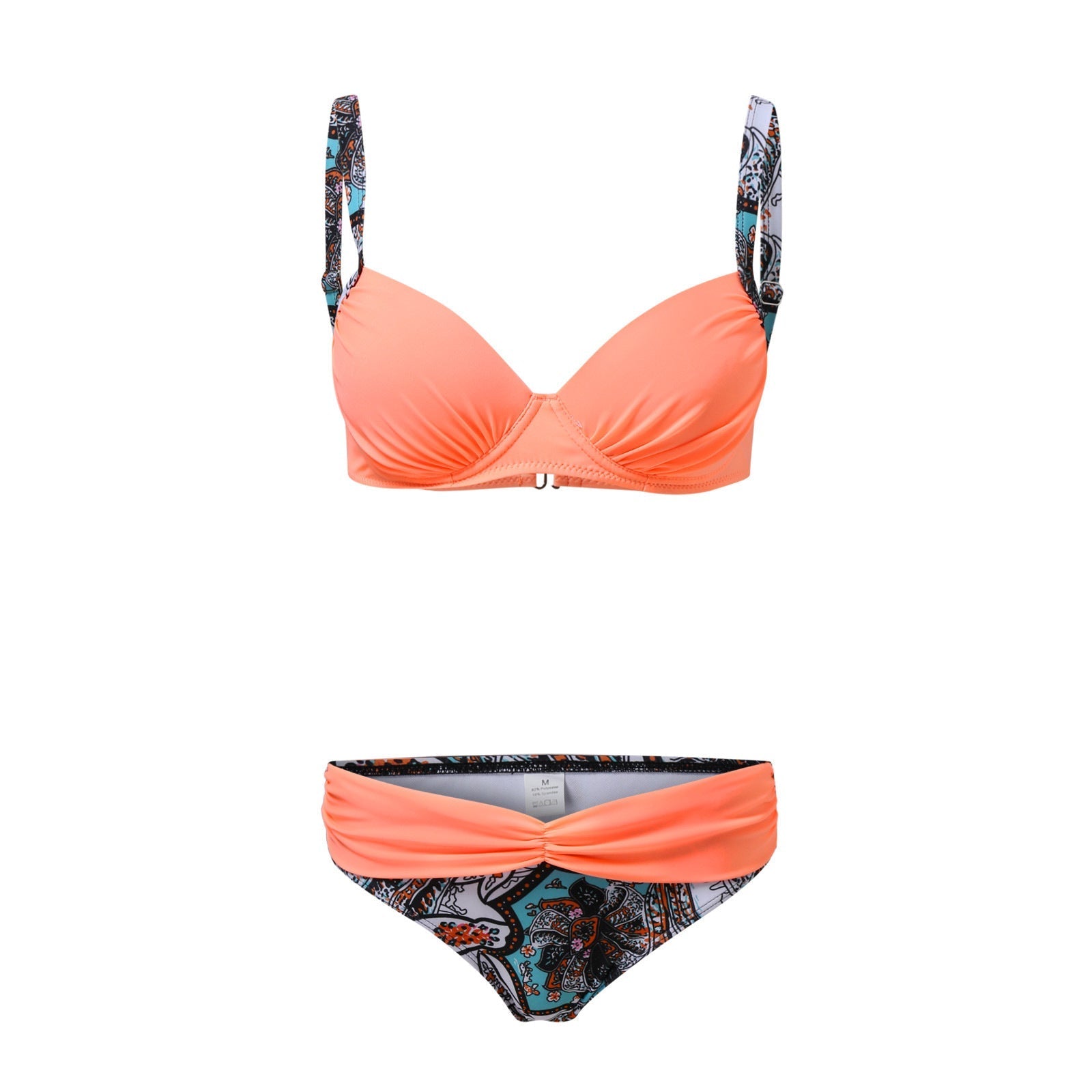 Women's Seperated Swimwear High Waist Hard-clad Steel Bracket
