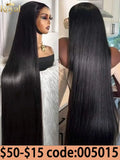 300 Density 30 36 Inch Straight Lace Front Human Hair Wigs 13x4 13x6 HD Lace Frontal Wig Remy Glueless Straight Human Hair