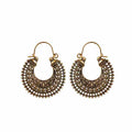 Bohemian Ethnic Style Vintage Hollow Carved Earrings