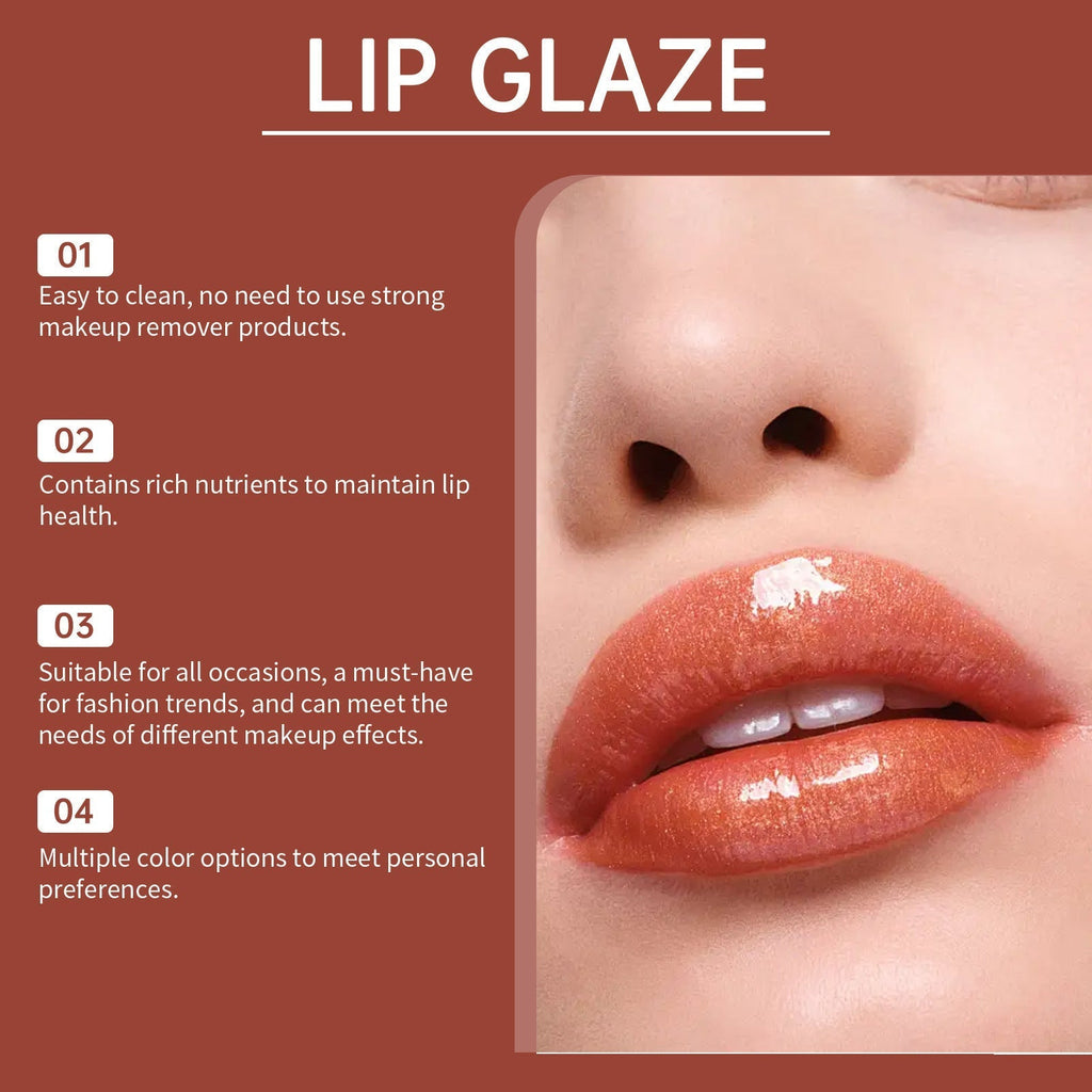 Ladys Non-Stick Portable Moisturizing Lip Gloss